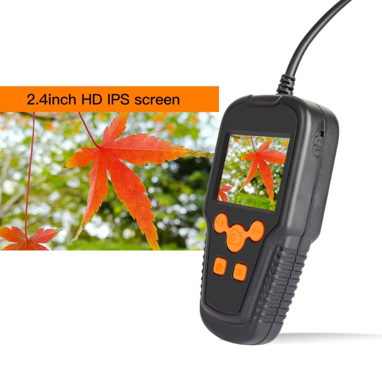 P60A 8mm 1080P 2.4 inch IPS Screen IP68 Waterproof HD Digital Endoscope