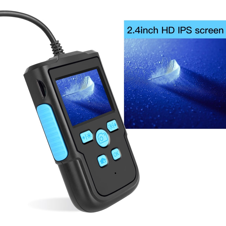 P60B 8mm 1080P 2.4 inch IPS Screen IP68 Waterproof HD Digital Endoscope