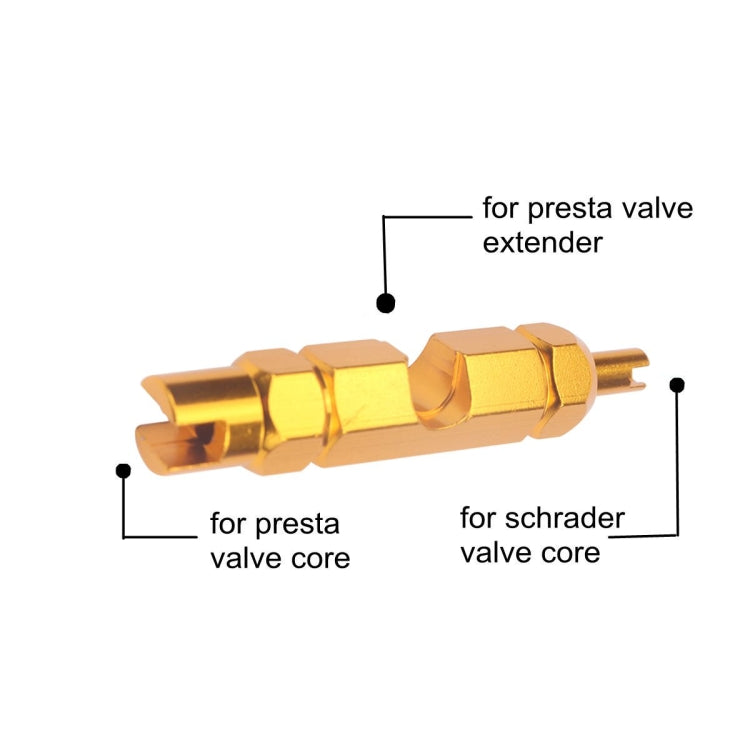 A5586 10 PCS Bicycle French Valve Core with Yellow Disassembly Tool Reluova