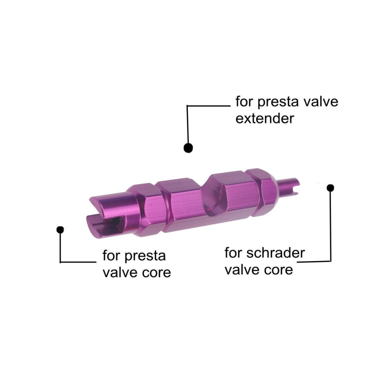 10 PCS Bicycle French Valve Core with Disassembly Tool