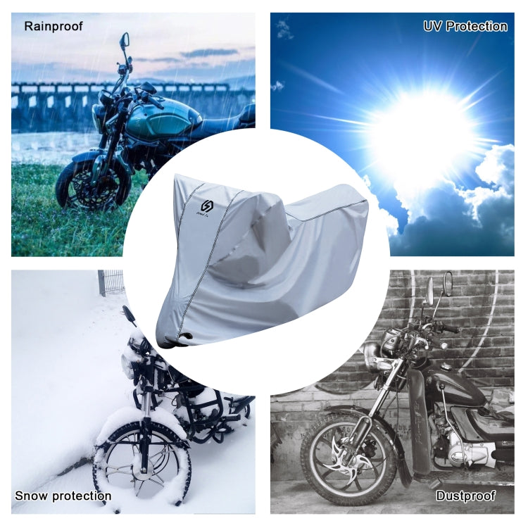 WUPP Motorcycle Thickened Oxford Cloth All-inclusive Waterproof Sun-proof Protective Cover