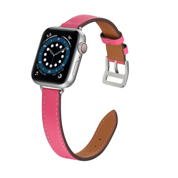 A Style Leather Strap Watchband For Apple Watch Series-Reluova