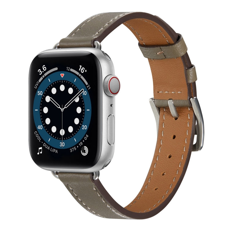 A Style Leather Strap Watchband For Apple Watch Series