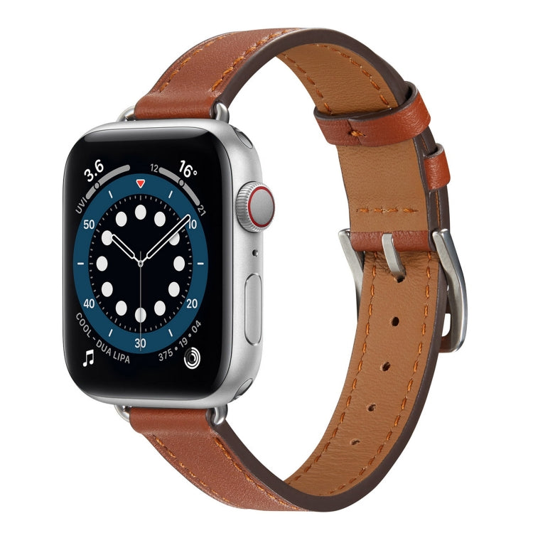 A Style Leather Strap Watchband For Apple Watch Series-Reluova