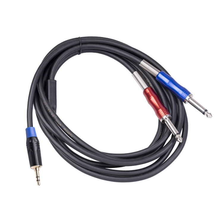 TC195BULS01 3.5mm Male to Dual 6.35mm Mono Male Audio Cable Reluova