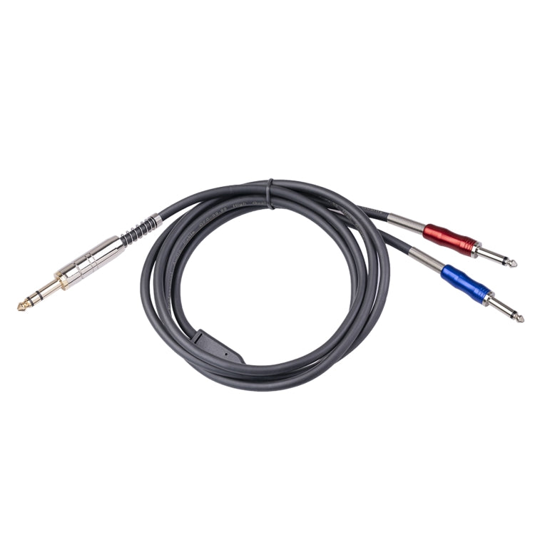 Stereo 6.35mm Male to Dual Mono 6.35mm Audio Cable