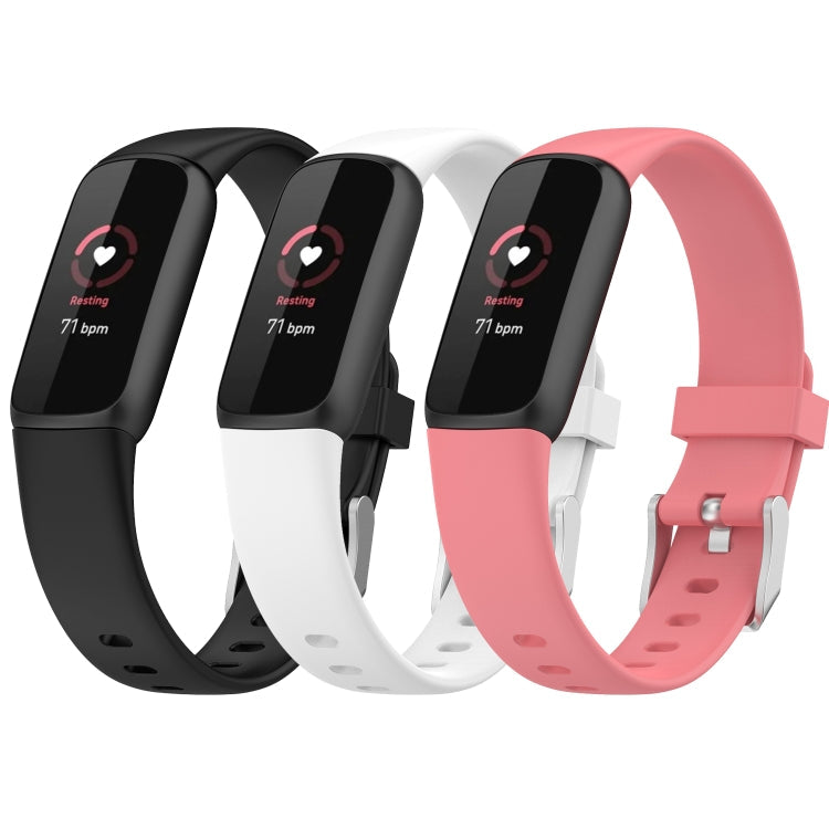 For Fitbit Luxe Silicone Replacement Strap Watchband