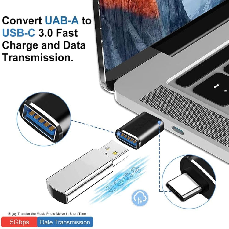 XQ-ZH004 USB 3.0 Female to USB-C / Type-C Male OTG Adapter My Store