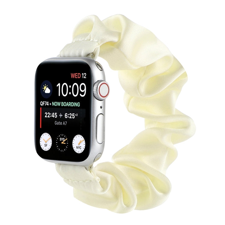 Scarf Hair Tie Replacement Watchbands For Apple Watch Series