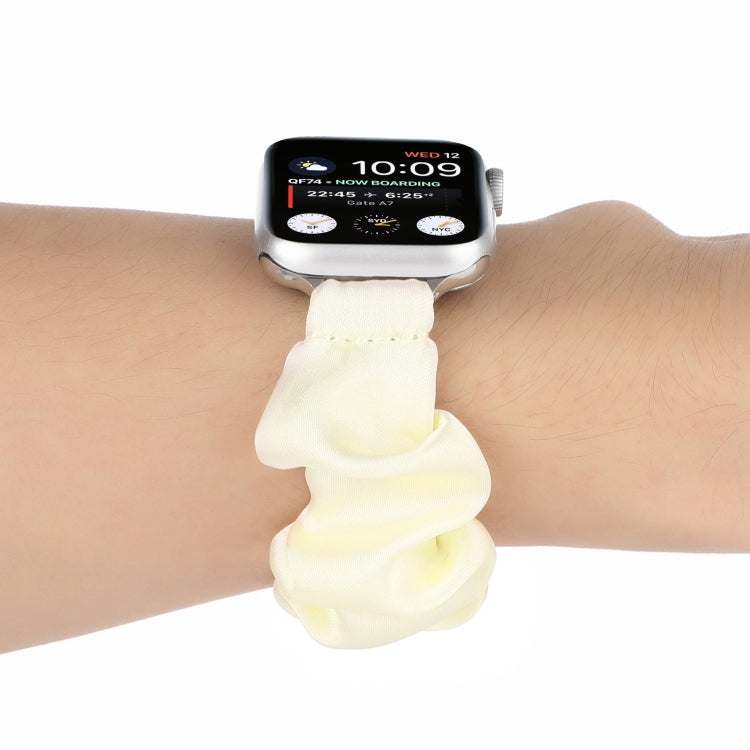 Scarf Hair Tie Replacement Watchbands For Apple Watch Series