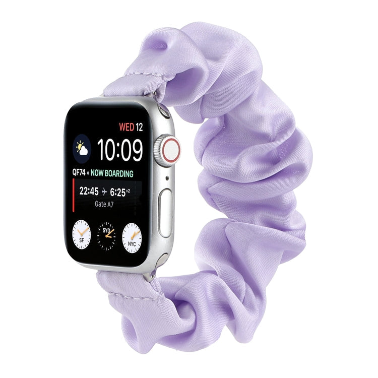 Scarf Hair Tie Replacement Watchbands For Apple Watch Series