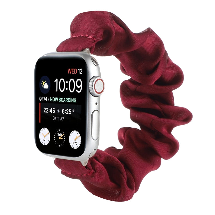 Scarf Hair Tie Replacement Watchbands For Apple Watch Series