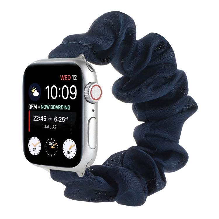 Scarf Hair Tie Replacement Watchbands For Apple Watch Series