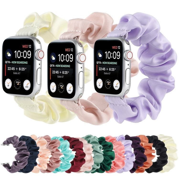 Scarf Hair Tie Replacement Watchbands For Apple Watch Series