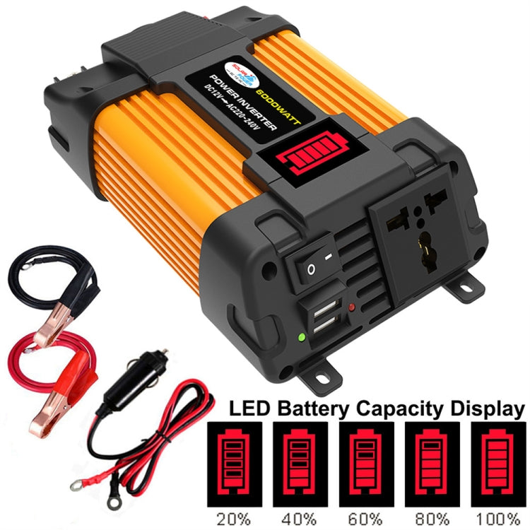 Little Wasp 12V to 110V 6000W Car Power Inverter with LED Display & Dual USB ÎҵÄÉ̵ê