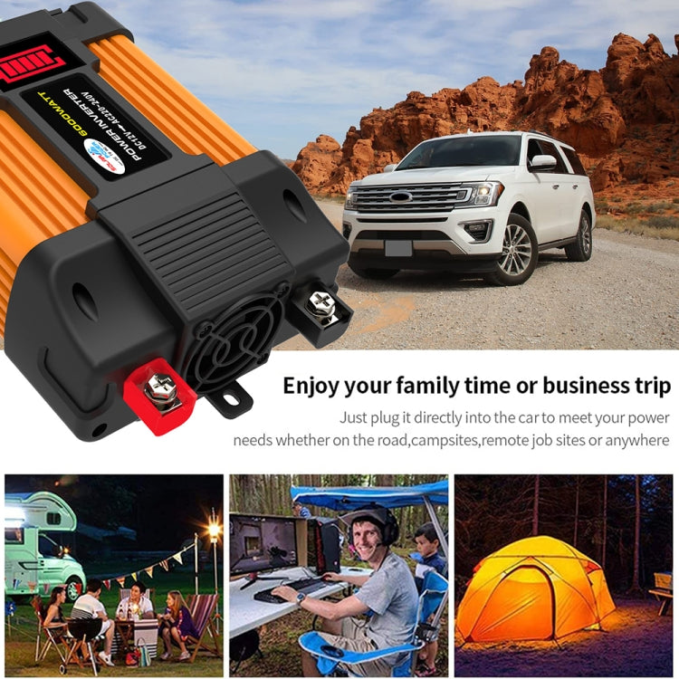 Little Wasp 12V to 110V 6000W Car Power Inverter with LED Display & Dual USB ÎҵÄÉ̵ê