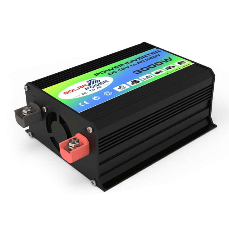 Tang I Generation 12V to 110V 3000W Intelligent Car Power Inverter with Dual USB