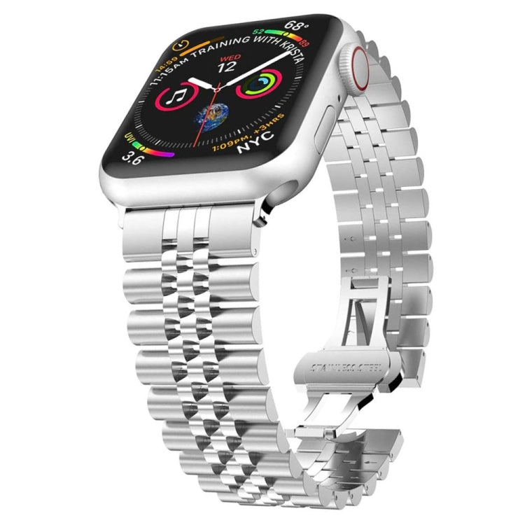 Five Beads Stainless Steel Replacement Watchbands For Apple Watch Series