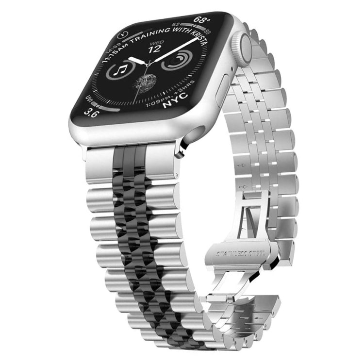 Five Beads Stainless Steel Replacement Watchbands For Apple Watch Series