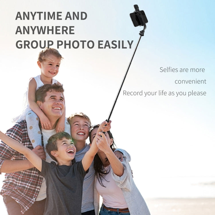 Q02S Fill Light Bluetooth Selfie Stick Tripod Mobile Phone Holder Reluova