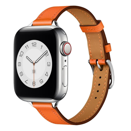 Small Waist Leather Replacement Watchbands For Apple Watch Series