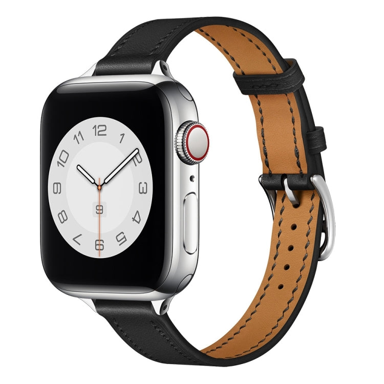 Small Waist Leather Replacement Watchbands For Apple Watch Series