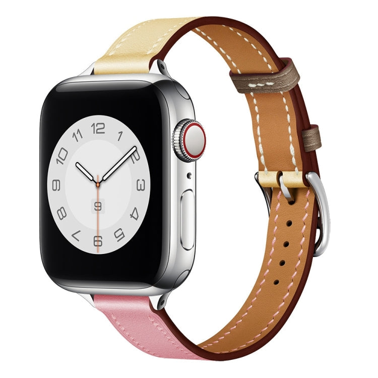 Small Waist Leather Replacement Watchbands For Apple Watch Series