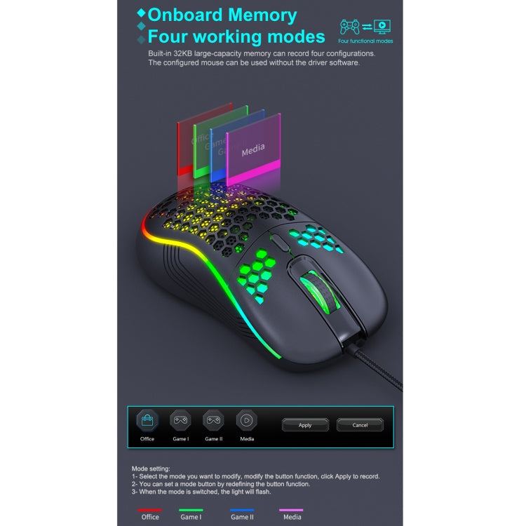 iMICE T98 RGB Lighting Gaming Wired Mouse My Store