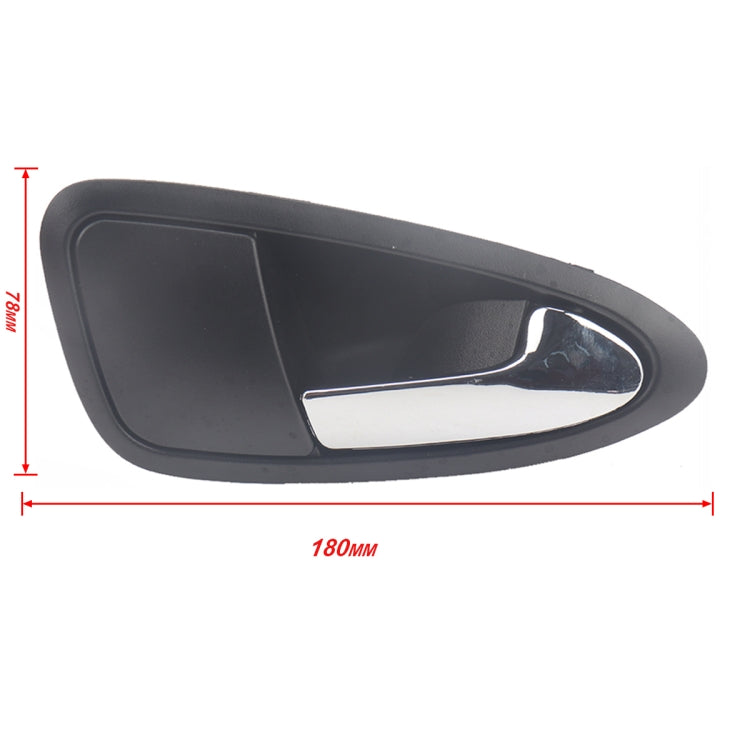 A5822-02 Car Electroplating Right Side Door Inside Handle 6J1837114A for Seat Ibiza 2009-2012 ÎҵÄÉ̵ê