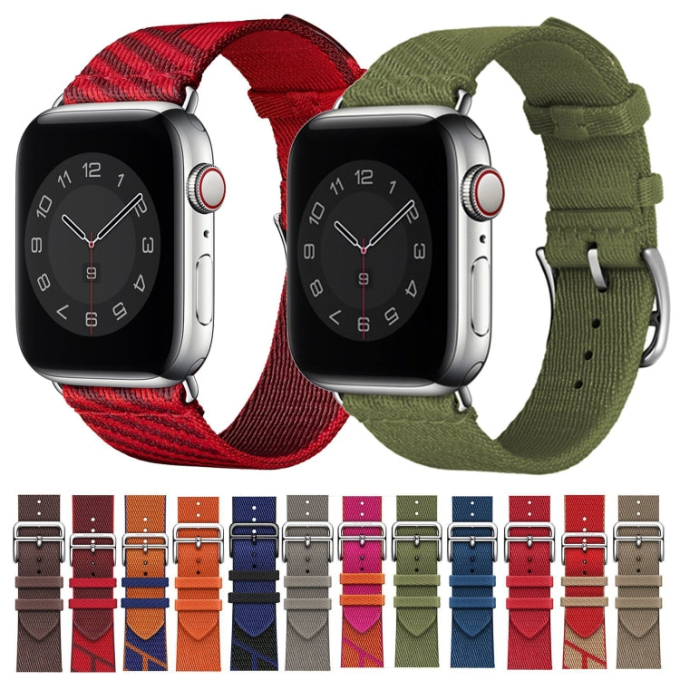 Two-color Nylon Braid Replacement Wrist Strap Watchband