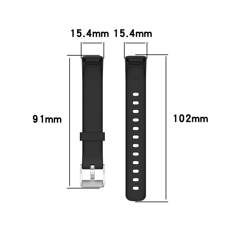 For Fitbit Luxe Silicone Replacement Strap Watchband