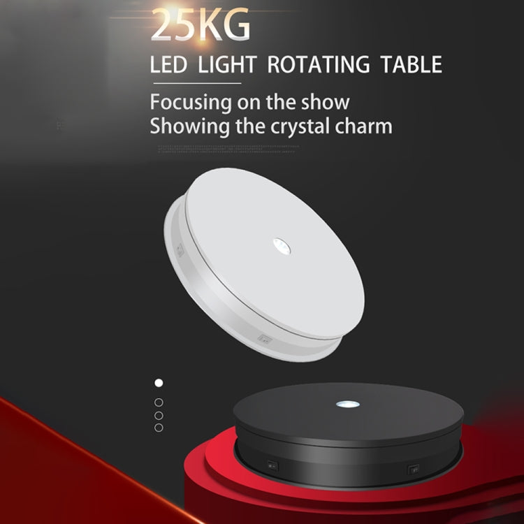 30cm Electric Rotating Turntable Display Stand Video Shooting Props Turntable for Photography My Store