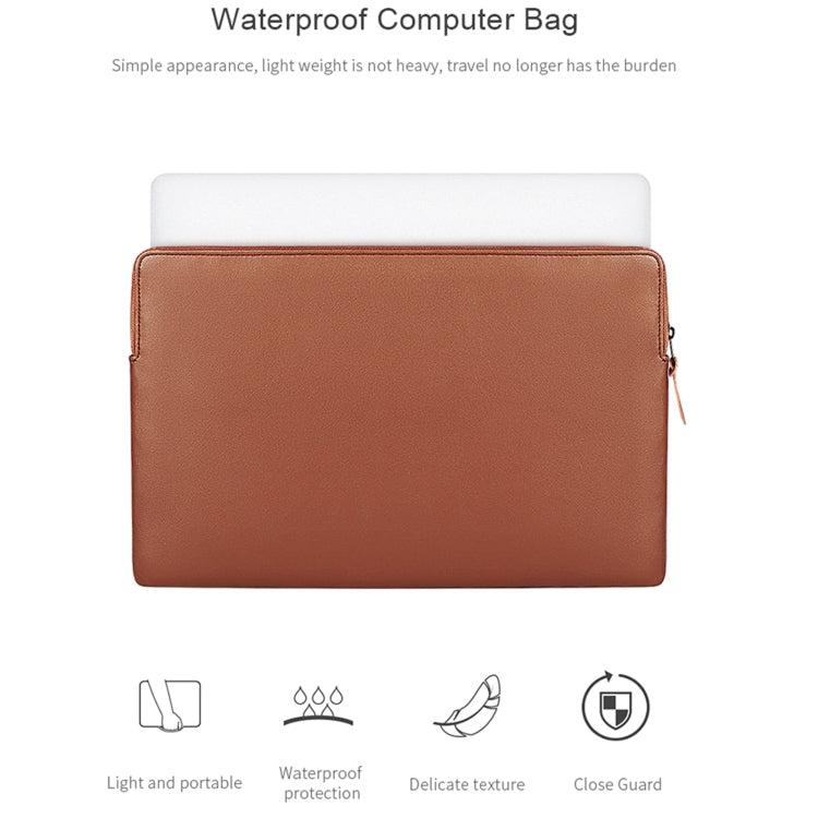 ND09 Laptop Thin and Light PU Liner Bag