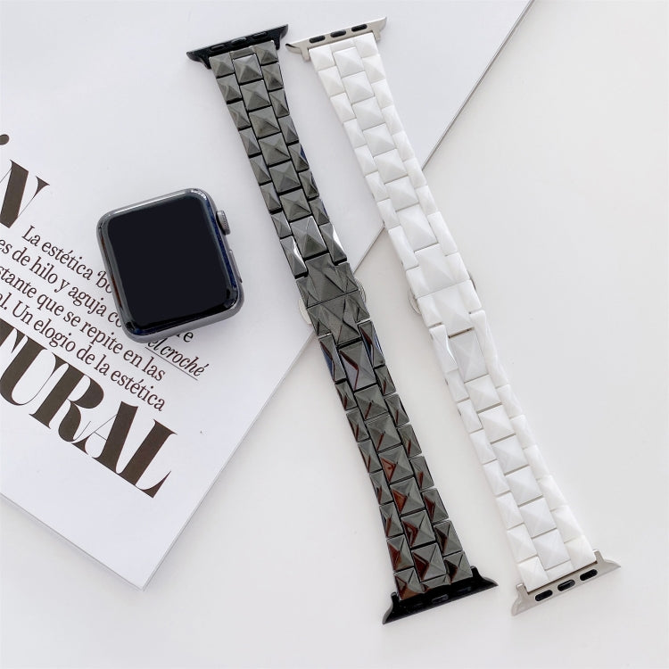 Rhombic Grid Ceramics Replacement Strap Watchband