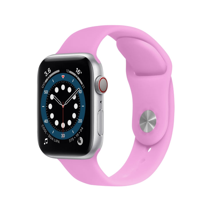 Discoloration in Sun Silicone Replacement Watchband For Apple Watch Series