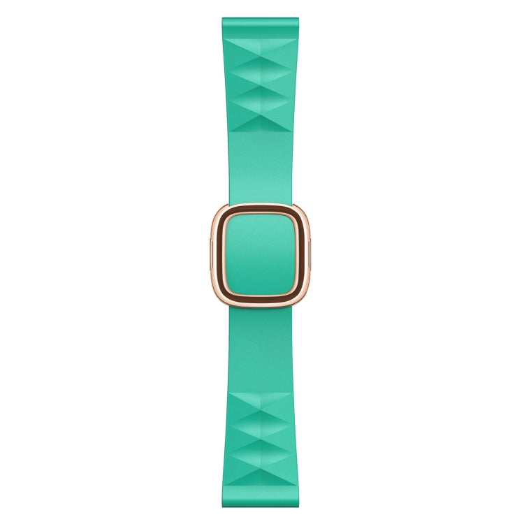 Modern Style Silicone Replacement Strap Watchband For Apple Watch Series 6 & SE & 5 & 4 40mm / 3 & 2 & 1 38mm