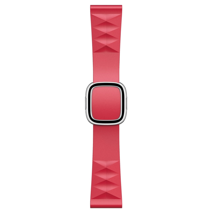 Modern Style Silicone Replacement Strap Watchband For Apple Watch Series 6 & SE & 5 & 4 44mm / 3 & 2 & 1 42mm