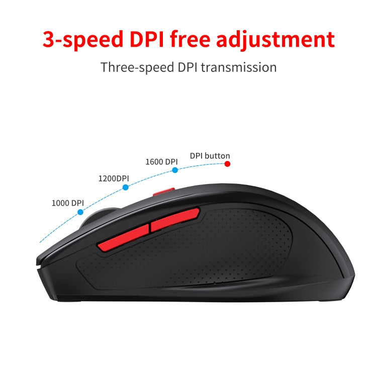 HXSJ T67 2.4G Bluetooth 3.0/5.0 Dual Mode Wireless Mouse My Store