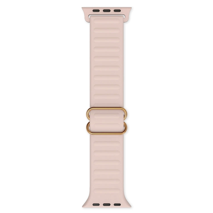 Japanese Word Buckle Silicone Replacement Watchband For Apple Watch Series