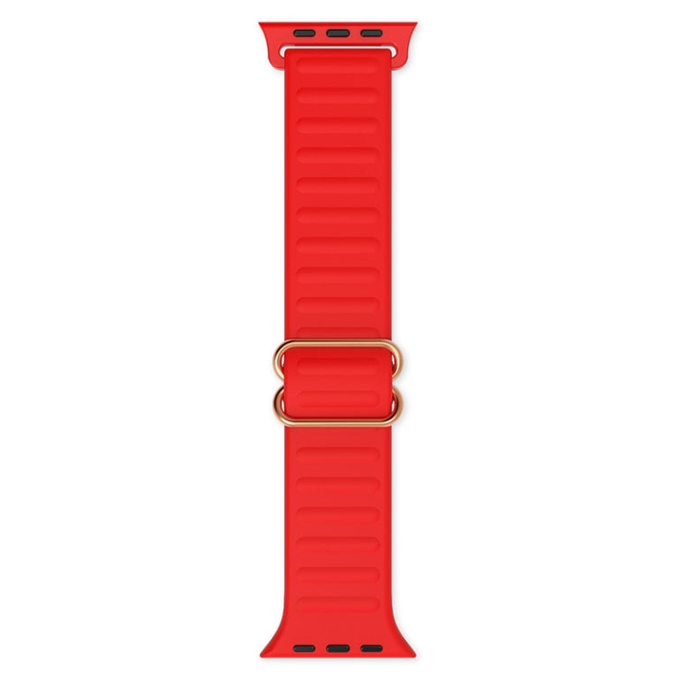 Japanese Word Buckle Silicone Replacement Watchband For Apple Watch Series