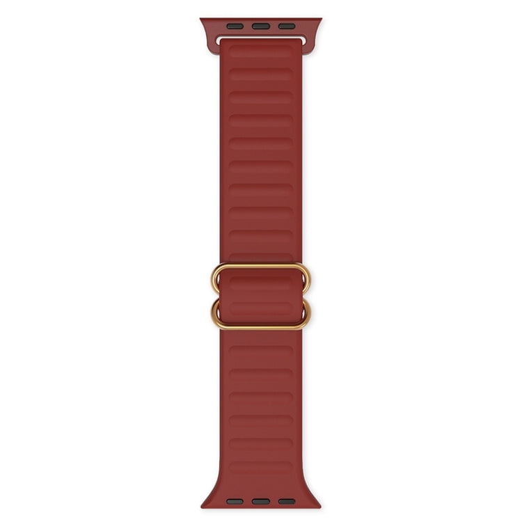 Japanese Word Buckle Silicone Replacement Watchband For Apple Watch Series