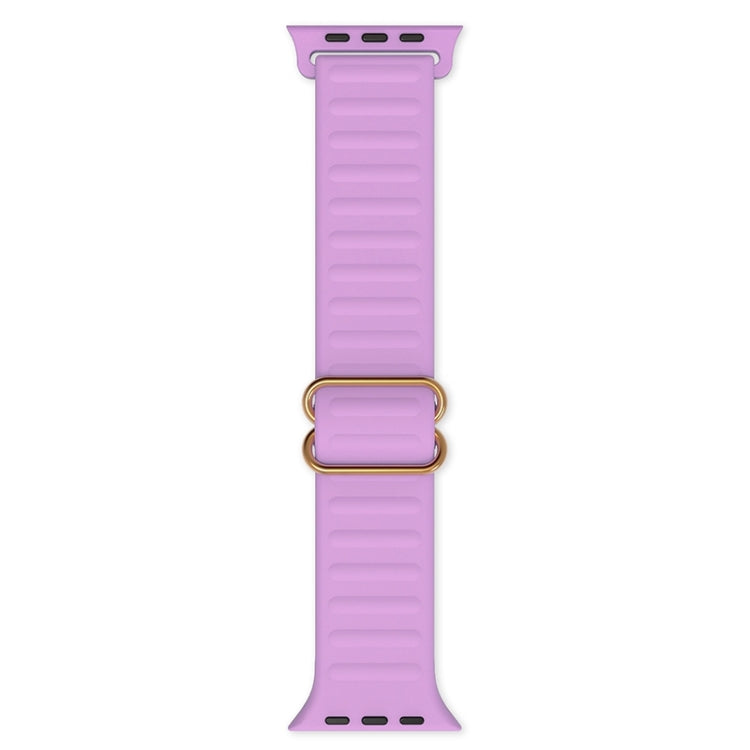 Japanese Word Buckle Silicone Replacement Watchband For Apple Watch Series