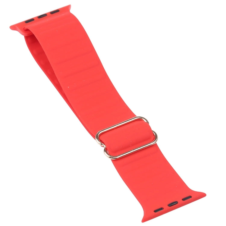 Japanese Word Buckle Silicone Replacement Watchband For Apple Watch Series