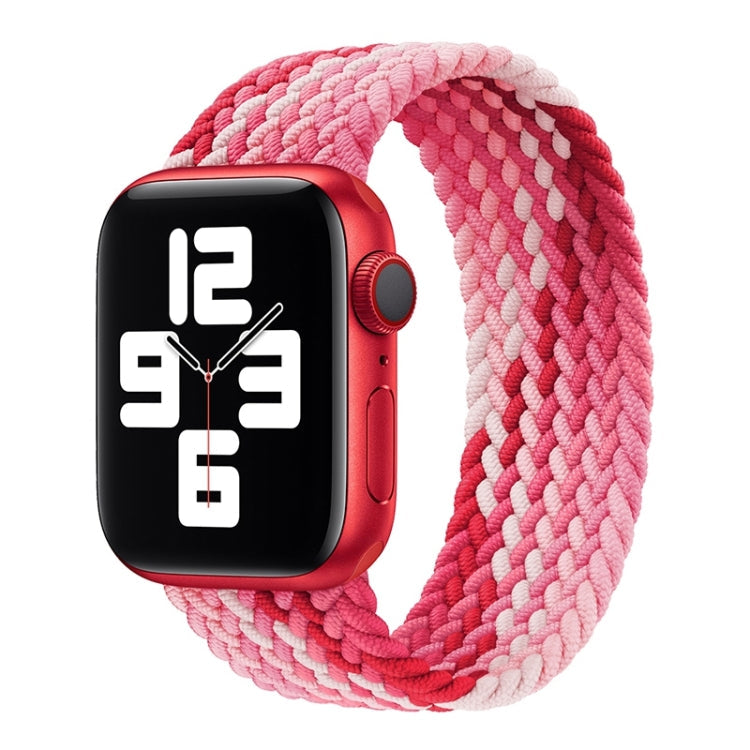 Single Loop Weaving Nylon Replacement Watchband, Size: XS 128mm For Apple Watch Series 6 & SE & 5 & 4 40mm / 3 & 2 & 1 38mm