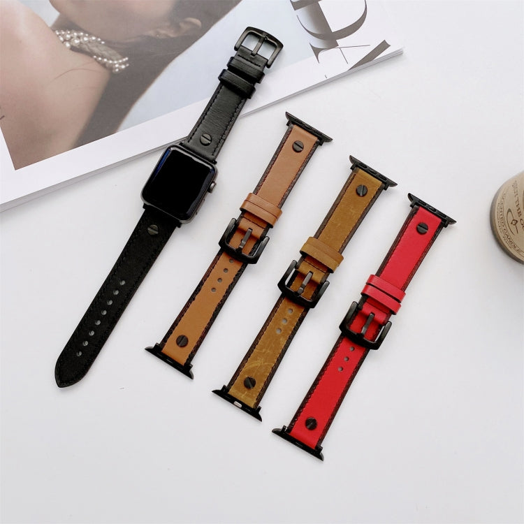 Retro Leather Replacement Strap Watchband