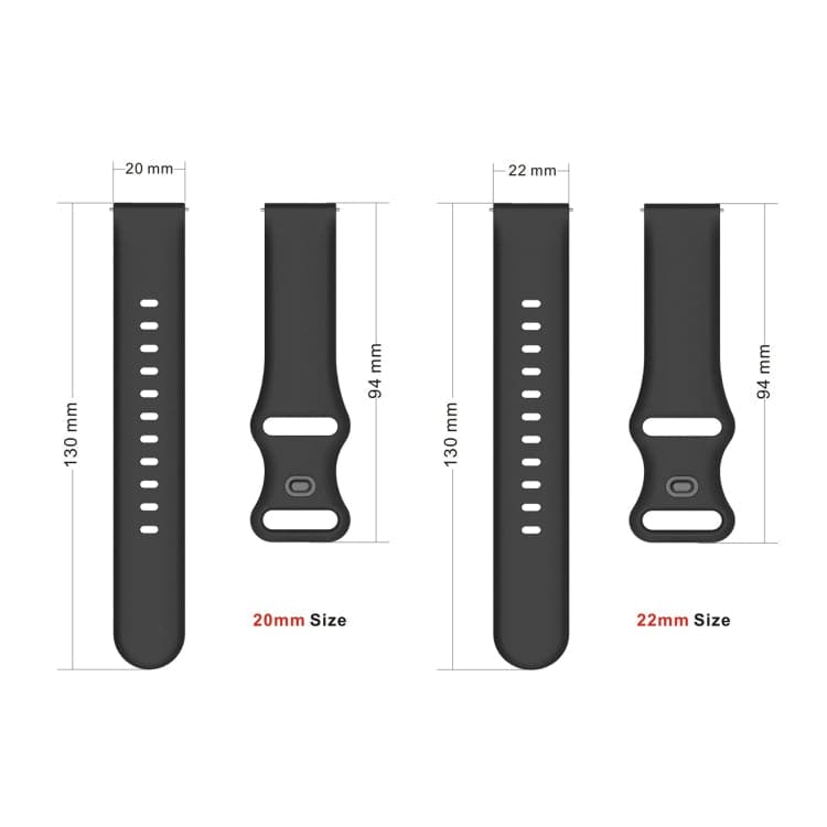 For Amazfit GTS 2e Butterfly Buckle Silicone Replacement Strap Watchband