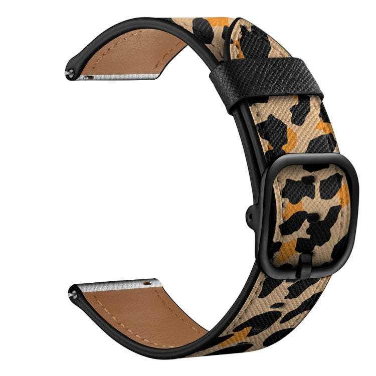 Universal Printed Leather Replacement Strap Watchband