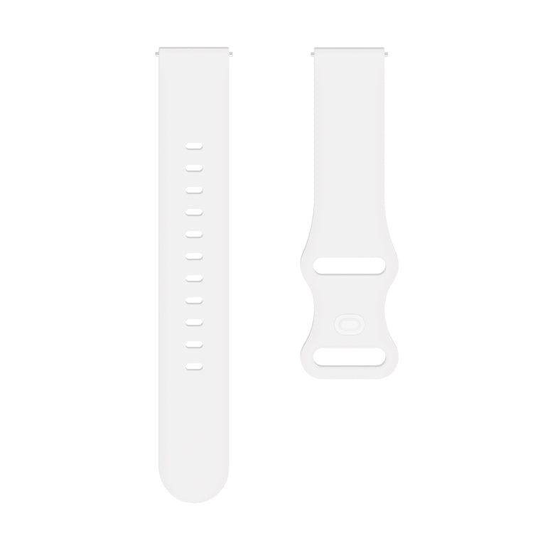 For Xiaomi Haylou RT RS3 LS04 / LS05S Universal Inner Back Buckle Perforation Silicone Replacement Strap Watchband