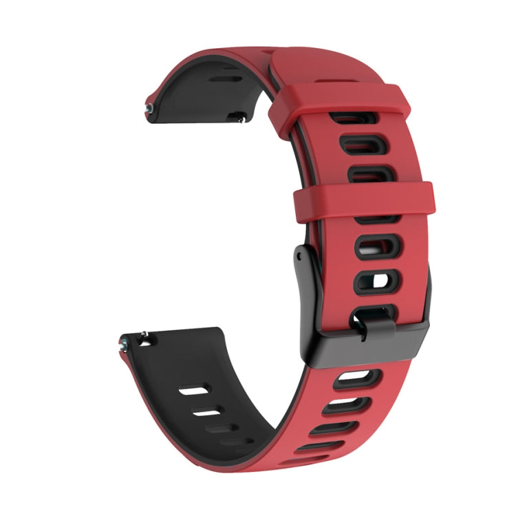 Universal Two-color Silicone Replacement Strap Watchband