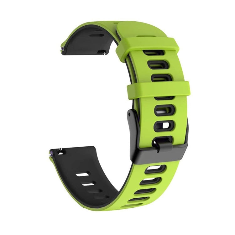 Universal Two-color Silicone Replacement Strap Watchband